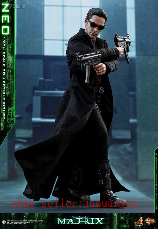 Perfect Hot Toys Mms466 1/6 The Matrix Neo Keanu Reeves Action