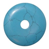 TüRkinit 40 Mm Ø (Magnesit Coloriert) Donut AnhäNger Rund