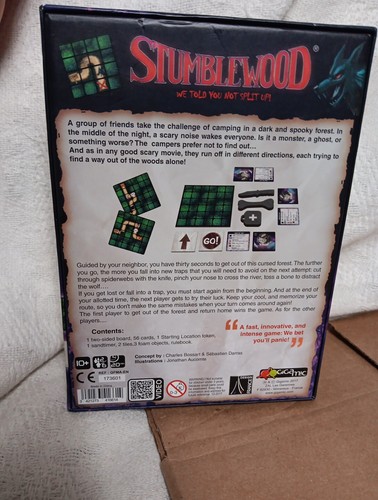 Stumblewood Board Game We Told You Not To Split Up Game Gigamic 2017 NEW OPEN BO - Picture 5 of 5