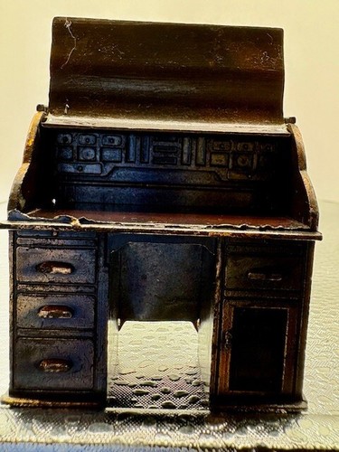 Vintage Durham Industries Roll Top Desk Diecast - Picture 2 of 7