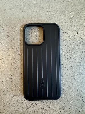 New | Rimowa I Phone Case | iPhone 16 Pro & Pro Max | Black New | Rimowa I Phone Case | iPhone 16 Pro & Pro Max | Black
