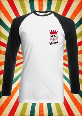 Sasha Velour Rupaul Drag Race Herren Damen Langarm Baseball T-Shirt 1983