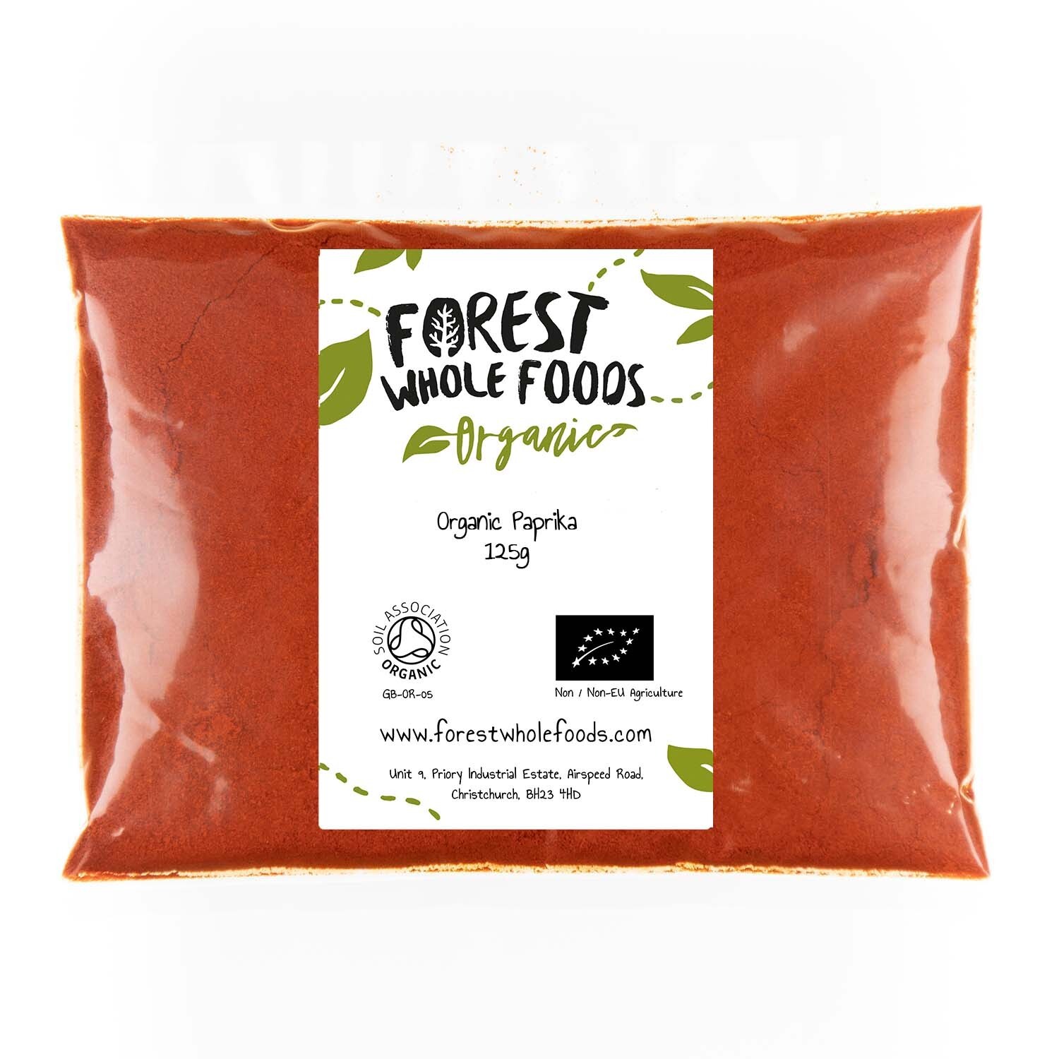 Organic Paprika 125g - Forest Whole Foods