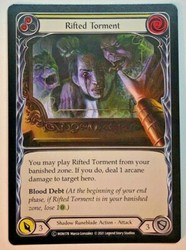 Rifted Torment (Yellow) MON178 Flesh and Blood Monarch Unlimited Edition