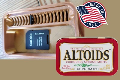 SD Karte Halterung Aufbewahrung Rack (Micro & Std) Einsatz für An Altoids Dose