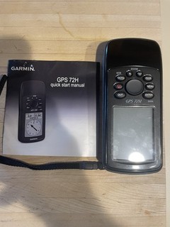 Garmin GPS 72 Handheld GPS Receiver Marine Navigator Untested