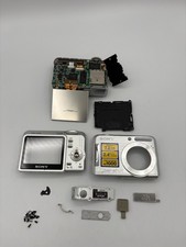 Sony Cyber-Shot DSC-S700 7.2MP Digital Camera Silver For PARTS Bundle Lot