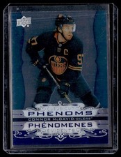 2020-21 Upper Deck Tim Hortons Clear Cut Phenoms Connor McDavid Edmonton Oilers