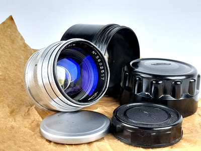 KMZ EARLY RARE 1956 year Jupiter-3 50mm F1.5 red''P''lens M39 LTM SONNAR DESIGNED