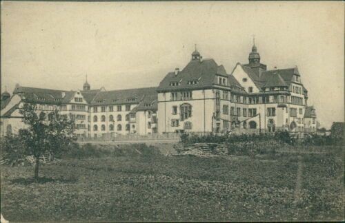 Postcard Heidelberg Neuenheim the new teacher seminar 1912 (No. 9635)