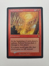 MTG Magic FOIL Sulfuric Vortex 332 Retro Frame Dominaria Remastered NM