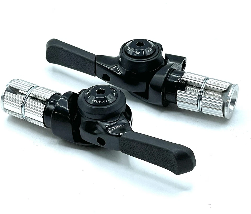 MicroShift BS-A11 TT Bar End Shifters 2 / 3 x 11 Speed For Shimano - Image 4 of 4