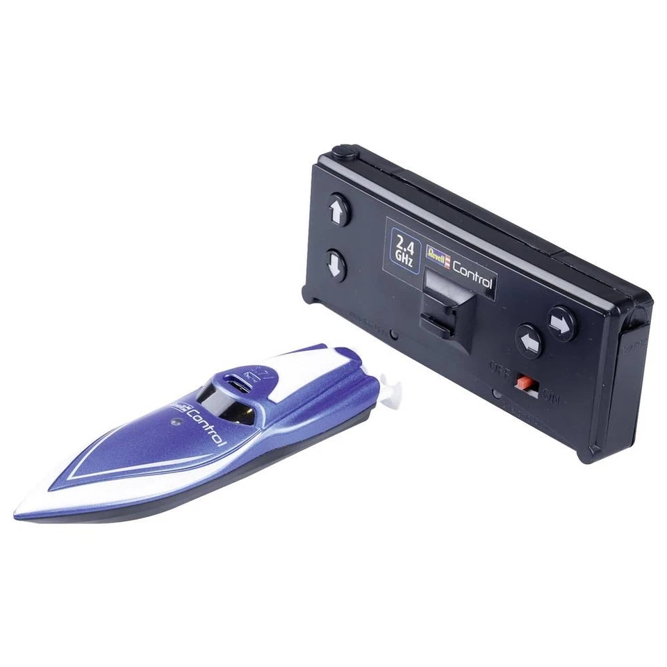 Revell Control Mini bleu Bateau RC débutant motorisé prêt à fonctionner (RtR) - Photo 2/4
