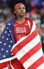 Las Vegas Aces Jackie Young 8.5x11 Photo.