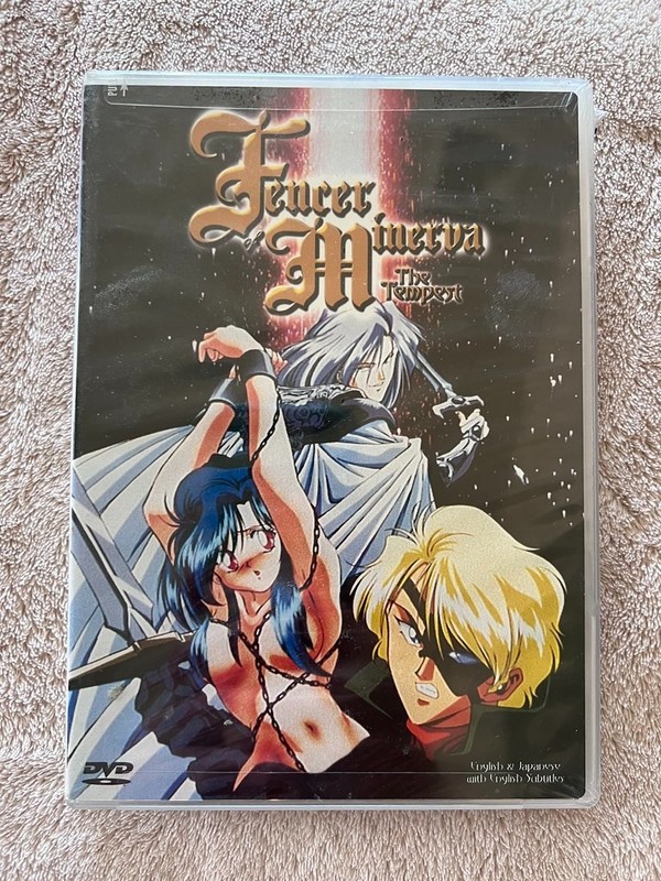 Fencer of Minerva: The Tempest 1999 DVD Eps 4&5 Anime Series SEALED