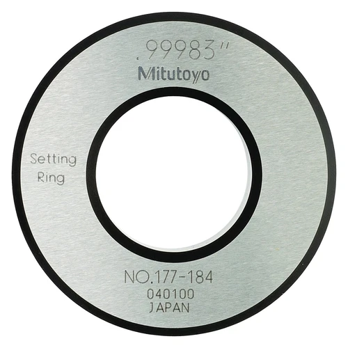 Mitutoyo 177 Series 1" Steel Digital Absolute Snap Bore Gauge Setting Ring