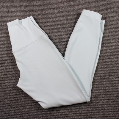 Lululemon Align Crop 23'' Leggings Womens 6 Light Blue High Rise Nulu