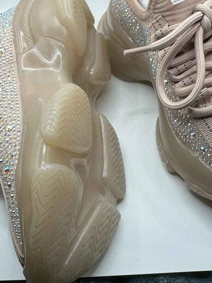 Zapatilla deportiva Steve Madden para niños Máxima adornada en talla P 13 niños - NUEVA EN CAJA Foto 4 de 4