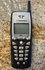 Vintage Motorola i30 SX iDEN PTT Antenna CELL Phone Nextel Rugged UNTESTED