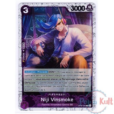 One Piece Card Game Karte OP06-064 C Niji Vinsmoke JR Foil [DE] TCG PRB-01 NM