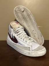 Mens Size 9.5 Nike Blazer Mid 77 White Team Red Athletic Sneakers BQ6806 111