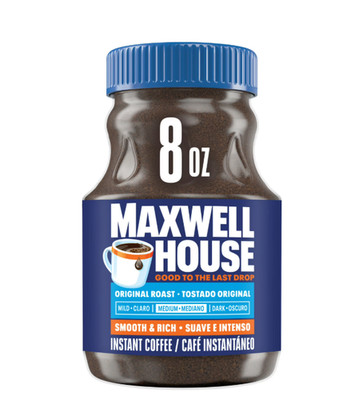 Maxwell House Original Roast Instant Coffee, 8 oz