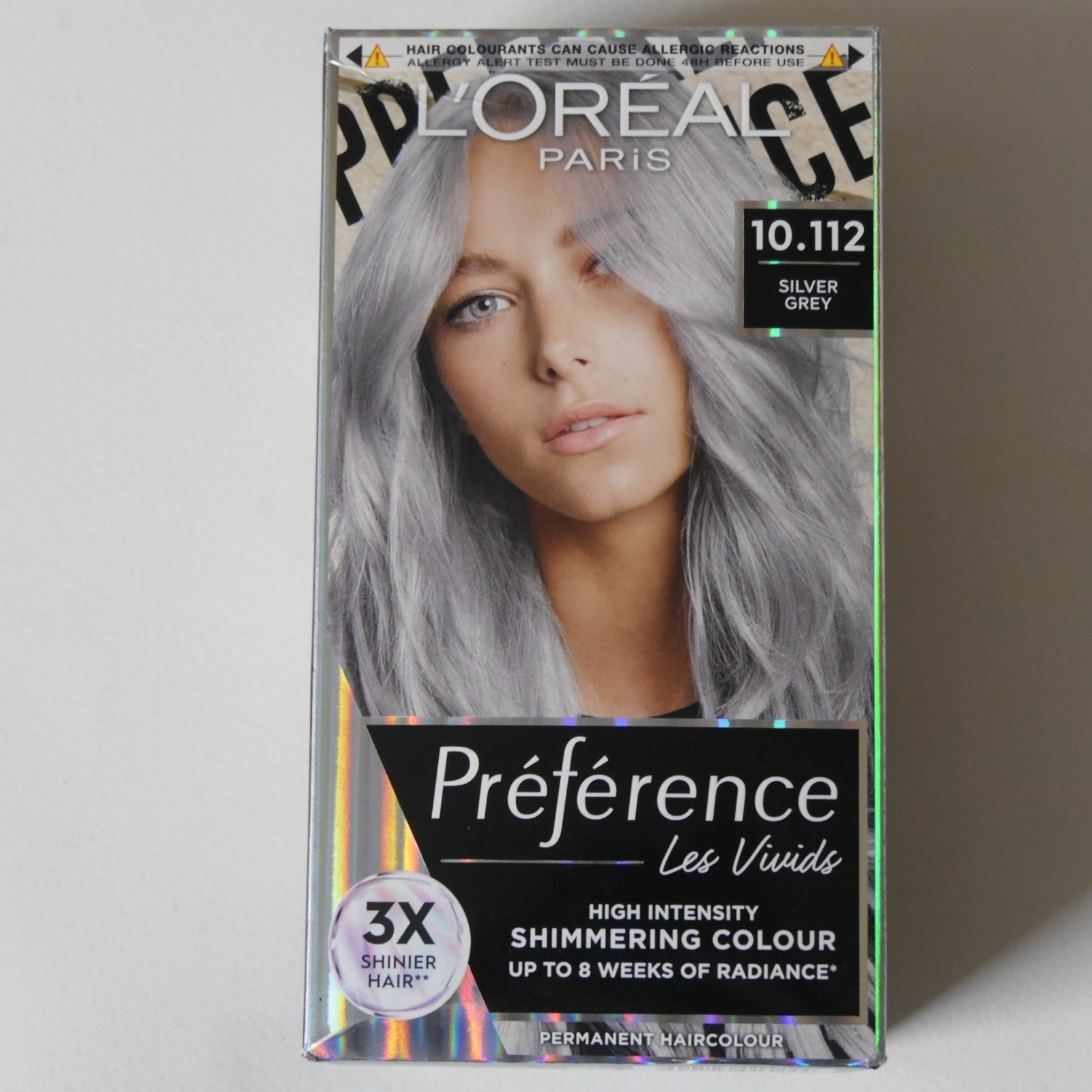 L'Oreal Preference Vivids 10.112 Silver Grey - Image 4