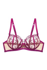 Dita Von Teese Femmoiselle Sheer Mesh Unlined Bra Luxury Lingerie