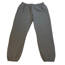 Vintage 90s Hanes Sweatpants Men  s XL 32-34 Gray Joggers Sportswear Athletic