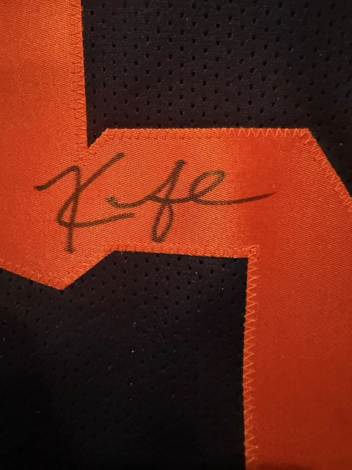 Khalil Mack Chicago Bears  signed autographed custom Jersey size XL JSA COA - Image 2 of 4