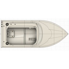 Kit 1:10 Brushless RC Jet Boat 390mm 15" M-JET-35 Mini Pompa Newi0YW