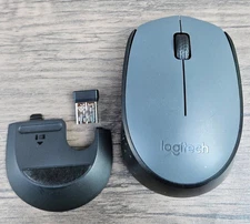 Logitech M170 Black Wireless Mouse With Receiver A5