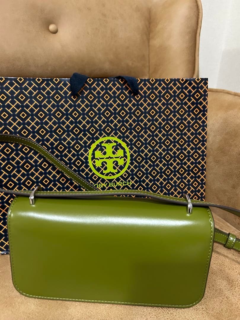 Tory Burch Eleanor Small Rectangular Leather Cros… - image 2