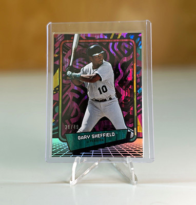 Panini 2026 90s Pop Culture Gary Sheffield Florida Marlins #10 /49