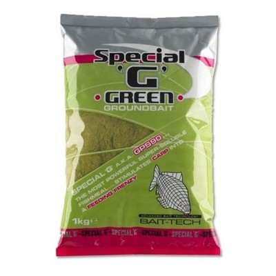 Bait-Tech Special G Green Groundbait 1kg NEW Match Fishing Groundbait