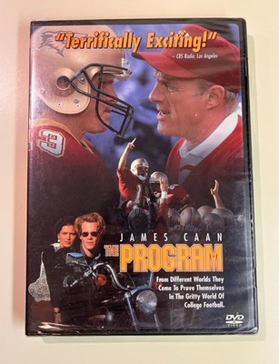 The Program DVD, 1993 College Football Drama, James Caan, Halle Berry, Omar Epps