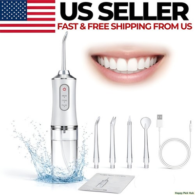 #ad Water Flosser Water Pick Cordless Oral Irrigator Dental Teeth Cleaner $18.99