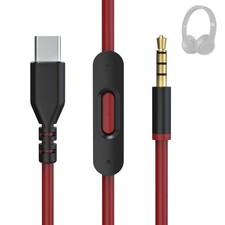 Replacement Audio Cable USB C to 3.5mm for Beats Solo 4 3 2, Studio 2 3 Pro, ...