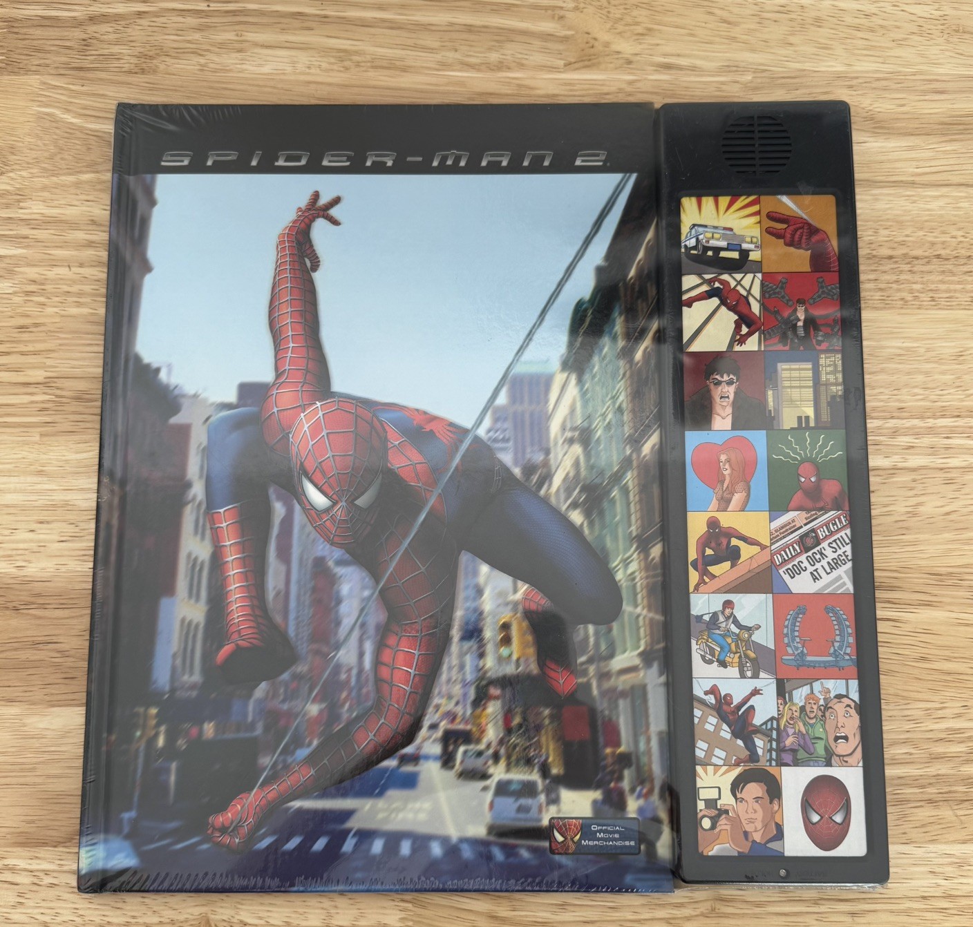 Spider-man 2 sound story book sealed 2004 official movie merchandise