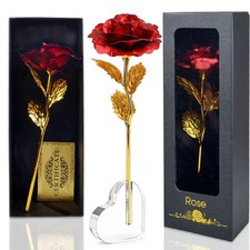 24K Eternal Rose for Women/Wife/Grandma/Girlfriend for Her with Gift Box NEW