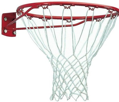 Basketballkorb Wandmontage 45 cm Standardgröße | Indoor & Outdoor Ring mit Netz