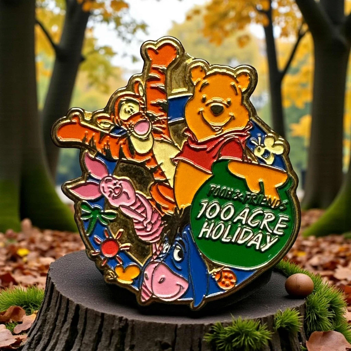 Winnie the Pooh Tokyo Disneyland Patches & Pins (1968-Now) for