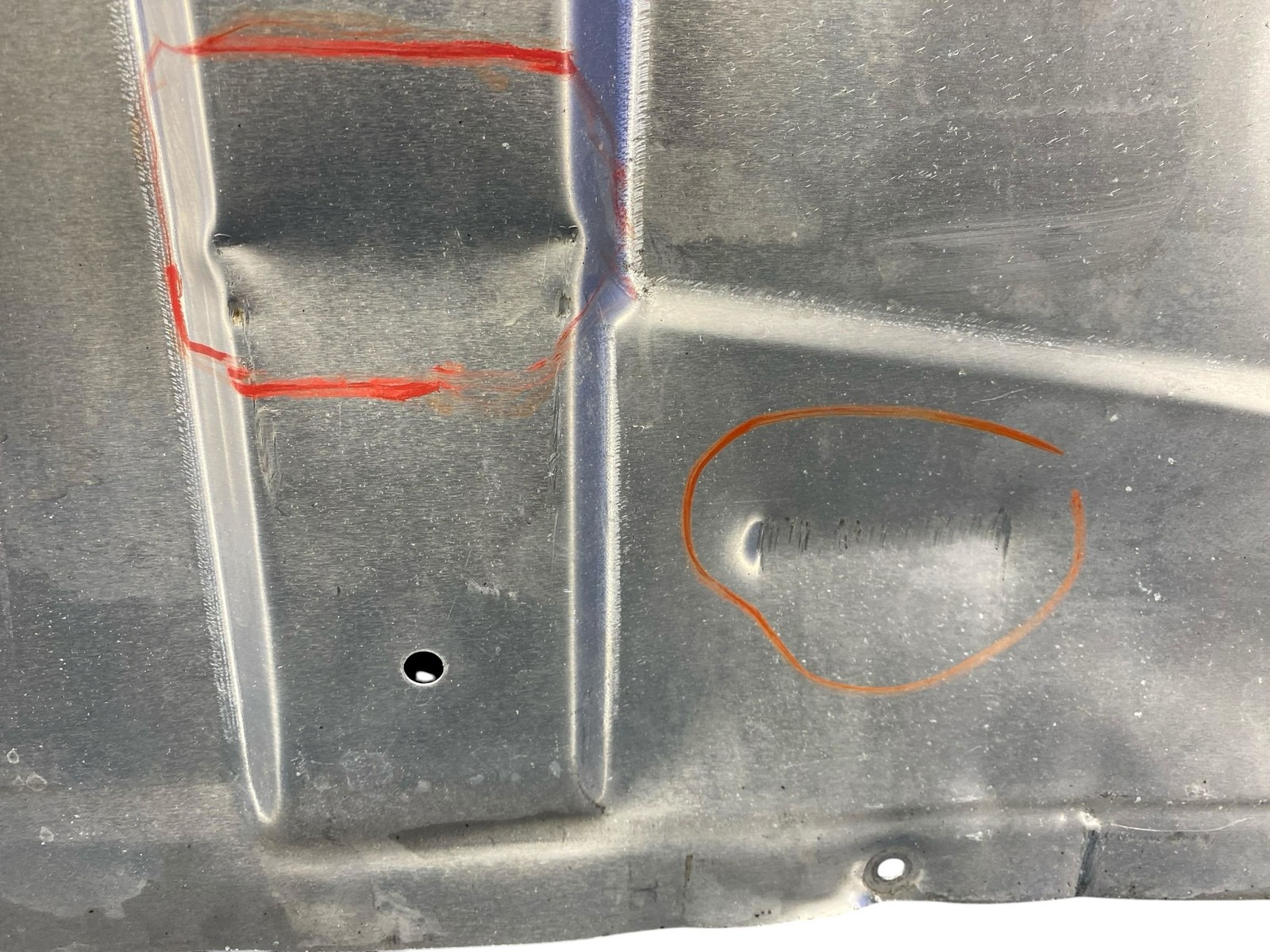 2018-2023 MCLAREN 720S REAR UNDERBODY SKID PLATE PANEL SHIELD *SCUFFS* OEM