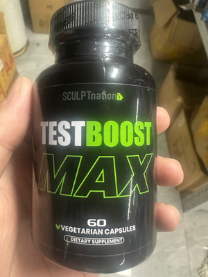 TEST Max BOOST Sculptnation Testosterone Build Muscle Men Fat weight Loss