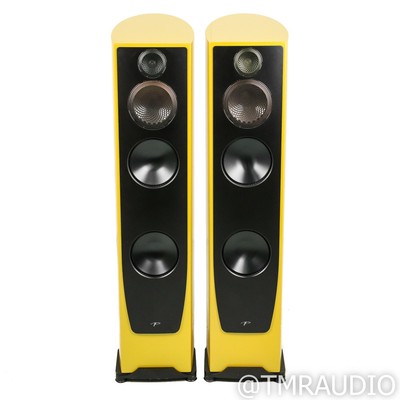 Paradigm Persona 9H Hybrid Floorstanding Speakers; Saffron Yellow