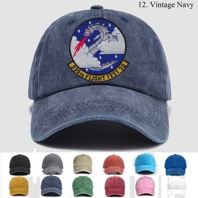 Customized Embroidered Hat 339th Flight Test Squadron, Trucker Hat, Gift Idea