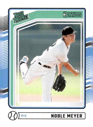 2024 Donruss #174 Noble Meyer | Baseball Card