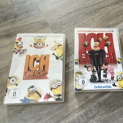 2x DVD Ich   Einfach unverbesserlich & Ich   Einfach unverbesserlich 2 FSK 0