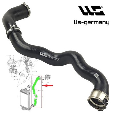 Turboschlauch für Opel Meriva B Großraumlimousine 1.6 CDTI 13360919 1302271