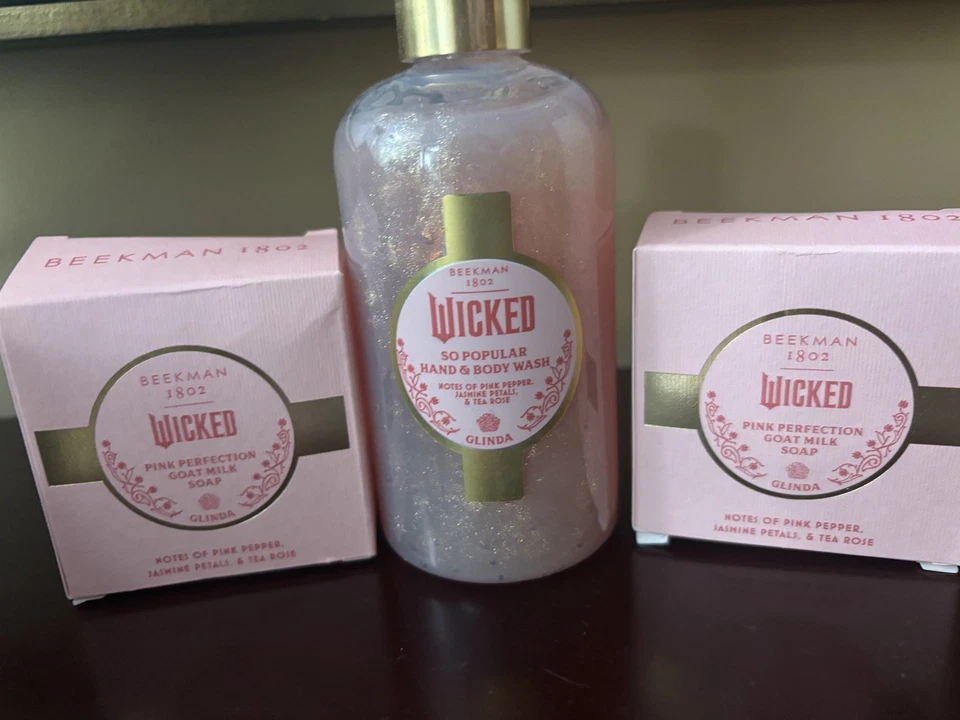 Beekman 1802 Wicked Wickedly Beautiful Set de Regalo para el Cuidado Corporal GLINDA LIMITED sin caja Foto 3 de 4